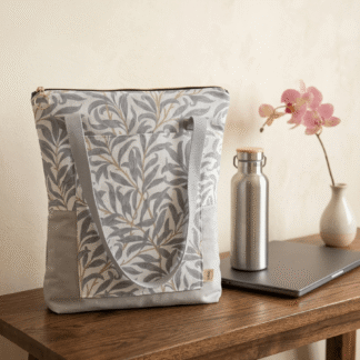 Tote Bag Silver Ecológica - Hecha a Mano con Loneta OEKO-TEX y Algodón 100%