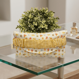 Funda de Gafas Artesanal de Tela Acolchada – Hecha a Mano Modelo Primavera