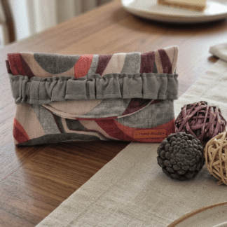 Funda de Gafas Artesanal de Tela Acolchada – Hecha a Mano Modelo Otoño
