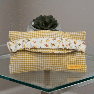 Funda de Gafas Artesanal de Tela Acolchada – Hecha a Mano Modelo Verano