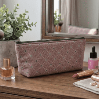 Neceser Maquillaje Artesanal Modelo Daily – Acolchado, Forrado y Personalizable