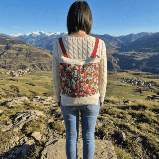 Mochila Antirrobo Habana Artesanal Modelo Dalí – Loneta y Gobelino OEKO-TEX