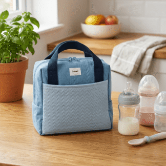 Nevera Portátil Térmica Artesanal – Modelo Baby Loneta OEKO-TEX con 4 Capas Aislantes
