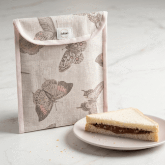 Bolsita Reutilizable para Sándwich Ecológica Hecha a Mano | Alternativa Zero Waste